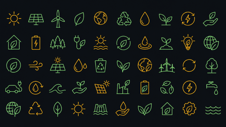 EcoElements — Sustainability Icon System